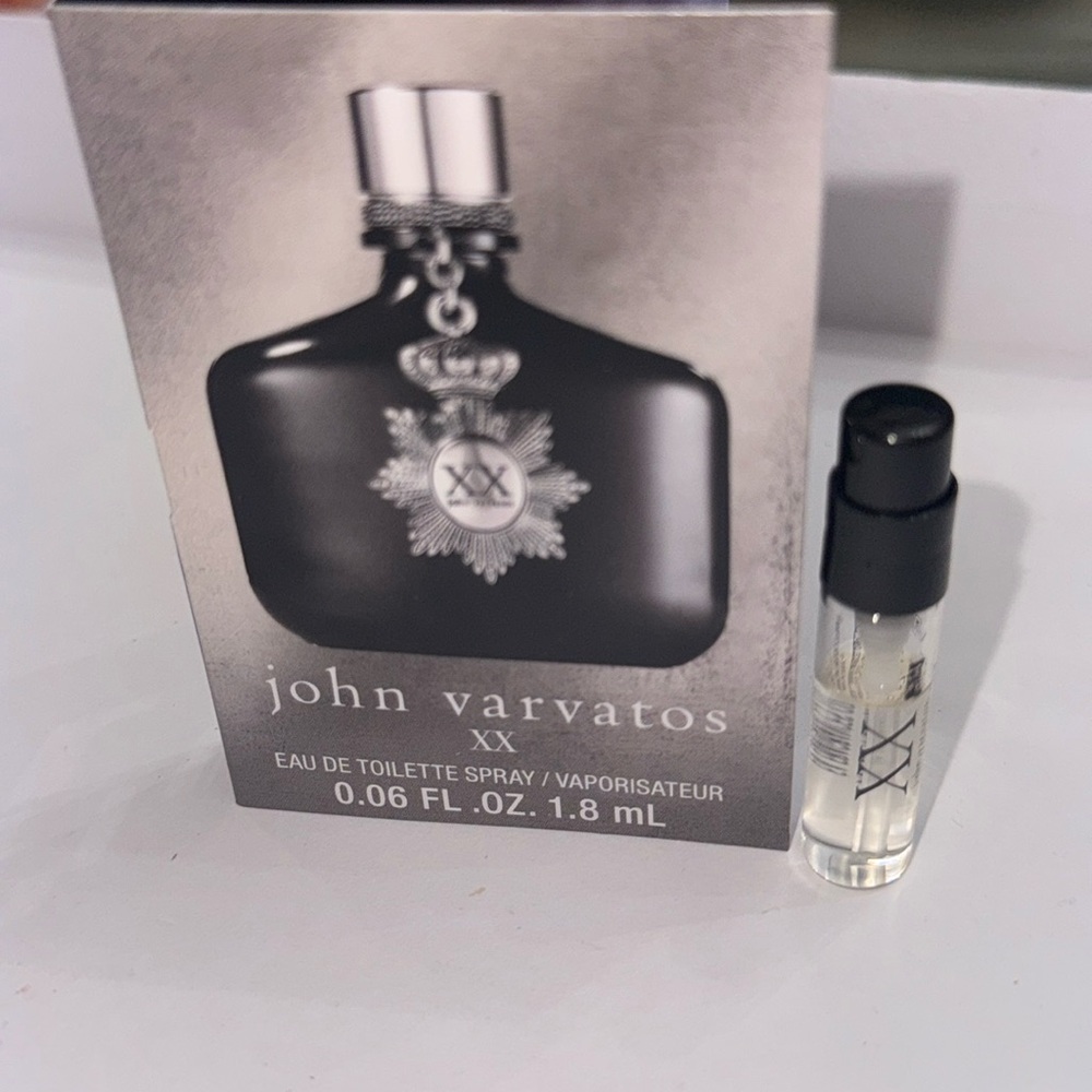 3/$15 NWT John Varvatos XX edt sample